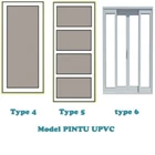 Kusen Pintu UPVC Type 2 Ukuran 80 x 210 3