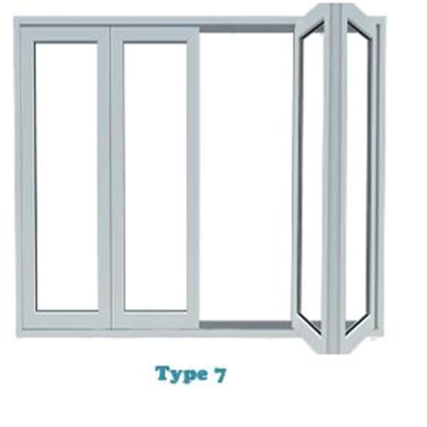 UPVC Door Frame Type 2 Size 80 x 210